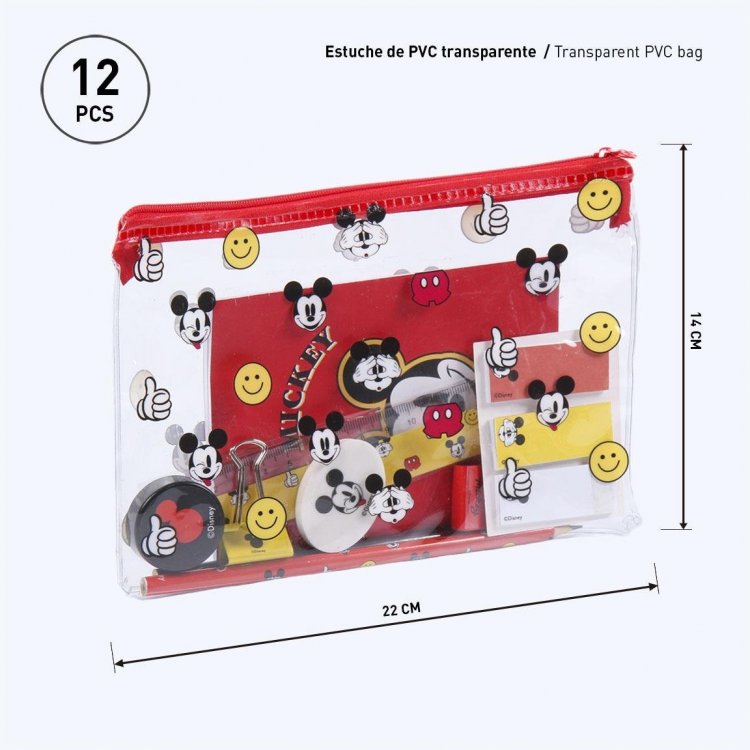 Канцелярський набір Disney Mickey Mouse School Stationery Set Дісней Міккі Маус Канцелярський набір Disney Mickey Mouse School Stationery Set Дісней Міккі Маус