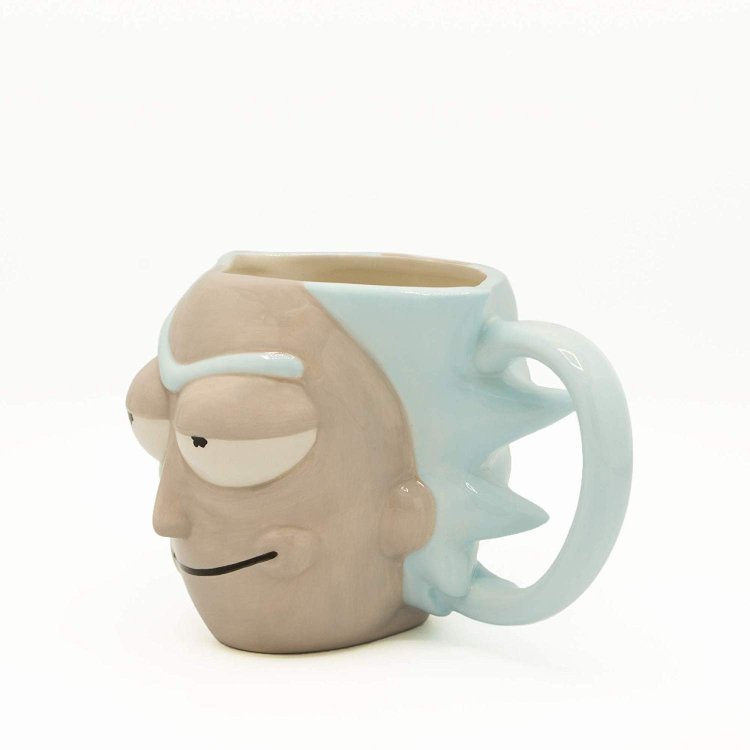 Чашка Рік і Морті Cartoon Rick Face Ceramic 3D Sculpted Mug 20 Oz Чашка Рік і Морті Cartoon Rick Face Ceramic 3D Sculpted Mug 20 Oz