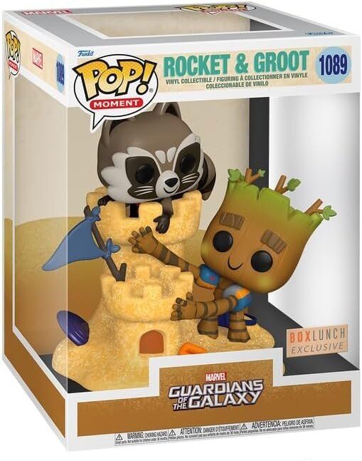 Фигурка Funko Marvel Rocket & Groot фанко Марвел Ракета и Грут 1089 Фигурка Funko Marvel Rocket & Groot фанко Марвел Ракета и Грут 1089