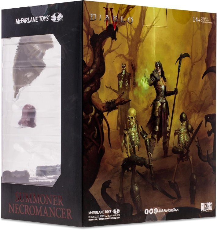 Фігурка McFarlane Diablo IV Summoner Necromancer Epic Figure Діабло Некромант 20 см. Фігурка McFarlane Diablo IV Summoner Necromancer Epic Figure Діабло Некромант 20 см.