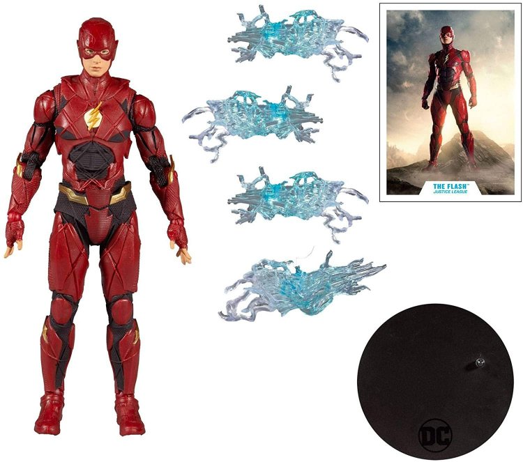 Фигурка McFarlane Toys DC Justice League Movie The Flash 7" Action Figure Флэш Фигурка McFarlane Toys DC Justice League Movie The Flash 7" Action Figure Флэш