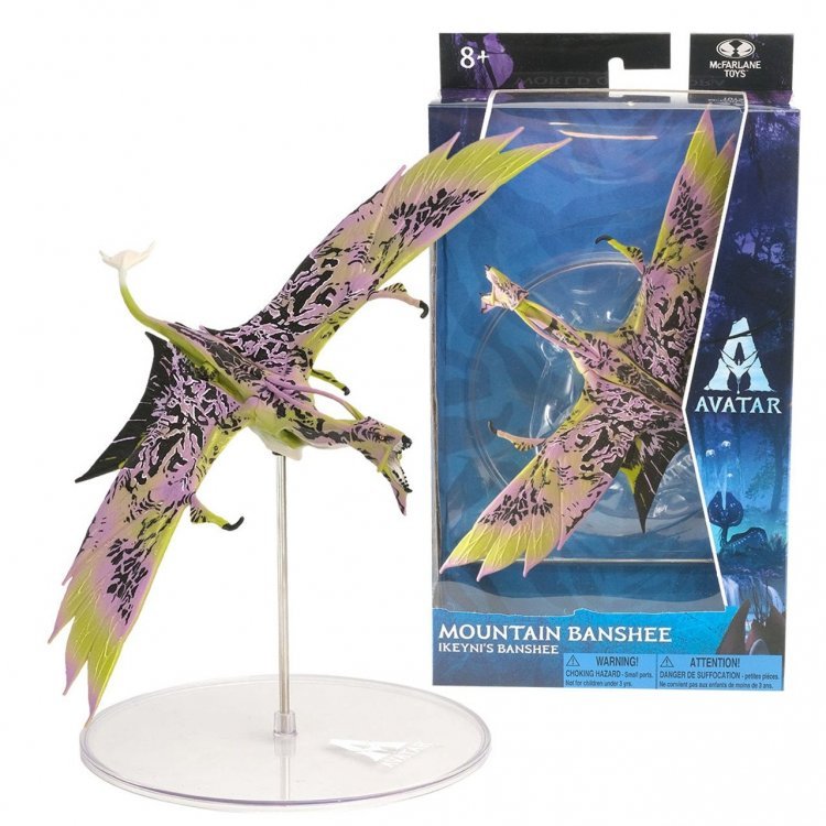 Фигурка McFarlane Toys Avatar: The Way of Water - Mountain Banshee - Ikeynis Аватар Банши Фигурка McFarlane Toys Avatar: The Way of Water - Mountain Banshee - Ikeynis Аватар Банши