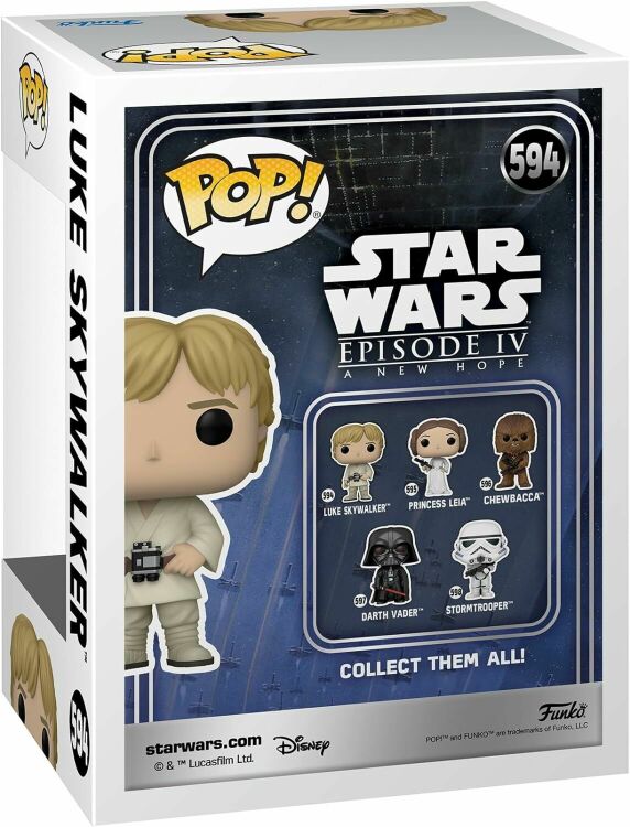 Фігурка Funko Star Wars Luke Skywalker Classics фанко Зоряні війни Люк Скайуокер 594 Фігурка Funko Star Wars Luke Skywalker Classics фанко Зоряні війни Люк Скайуокер 594