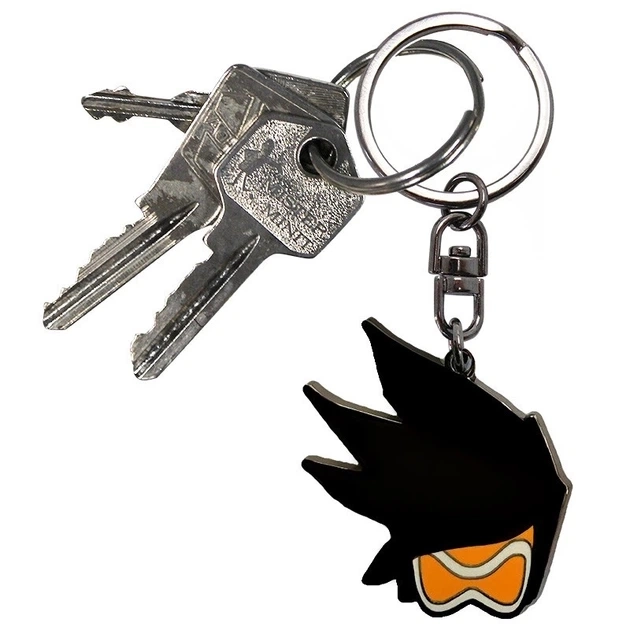 Брелок ABYstyle Overwatch Tracer Keychain (Овервотч Трейсер) 4 см