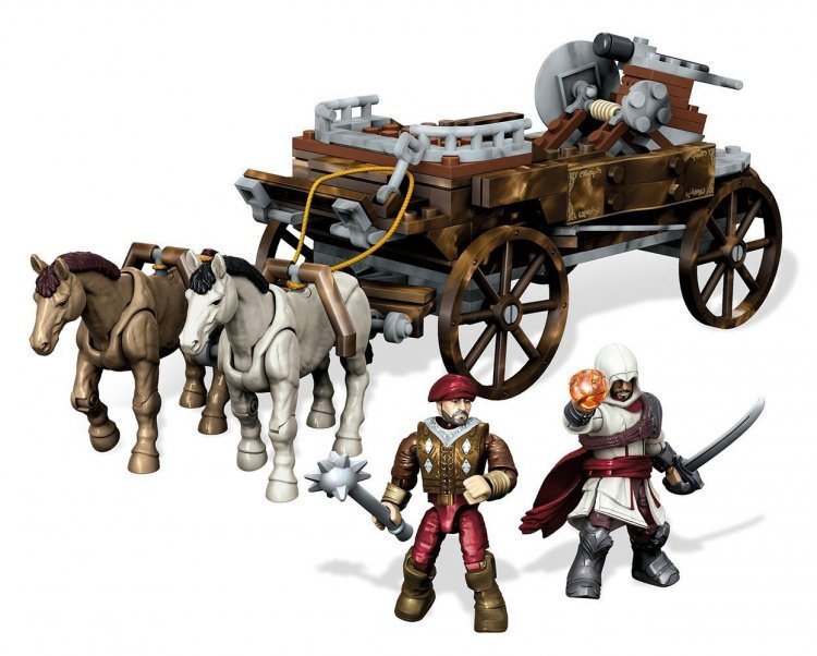 Конструктор Mega Bloks Assassins Creed - Chariot Chase Building Set Конструктор Mega Bloks Assassins Creed - Chariot Chase Building Set