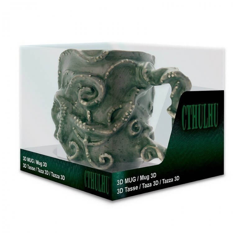 Чашка 3D Cthulhu кружка 3Д Ктулху 250 мл. Чашка 3D Cthulhu кружка 3Д Ктулху 250 мл.