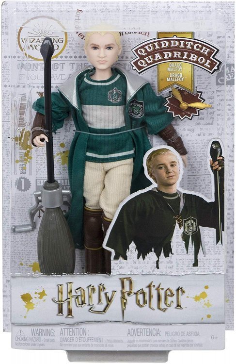 Кукла фигурка Harry Potter Quidditch Draco Malfoy Драко Малфой Mattel  Кукла фигурка Harry Potter Quidditch Draco Malfoy Драко Малфой Mattel