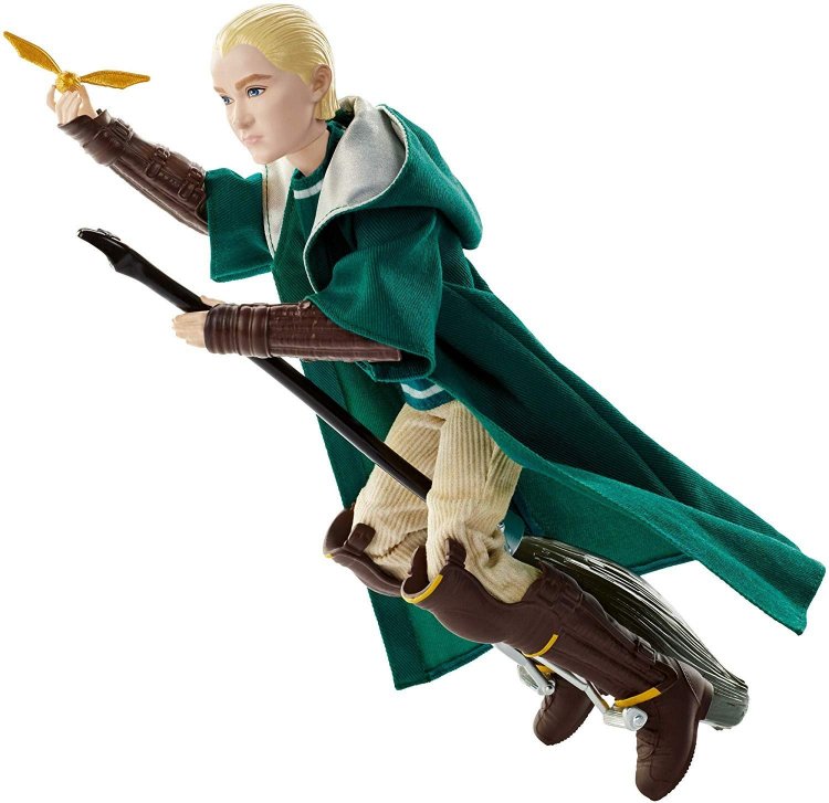 Кукла фигурка Harry Potter Quidditch Draco Malfoy Драко Малфой Mattel  Кукла фигурка Harry Potter Quidditch Draco Malfoy Драко Малфой Mattel