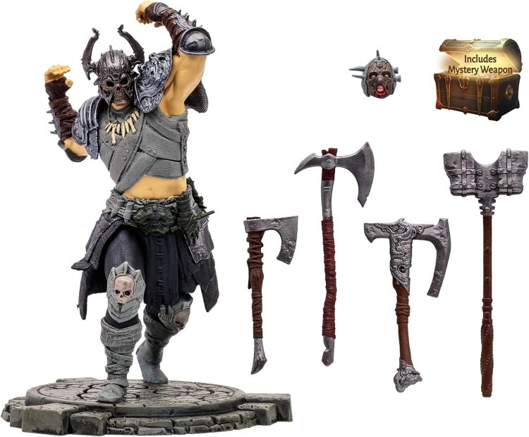 Фигурка McFarlane Diablo IV Whirlwind Barbarian Epic Figure Диабло Варвар 20 см. Фигурка McFarlane Diablo IV Whirlwind Barbarian Epic Figure Диабло Варвар 20 см.