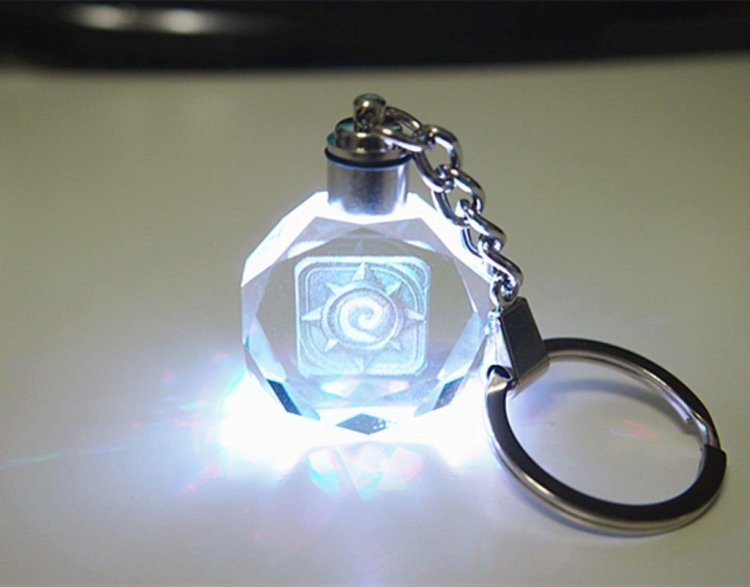 Брелок Hearthstone со светодиодом Брелок Hearthstone со светодиодом