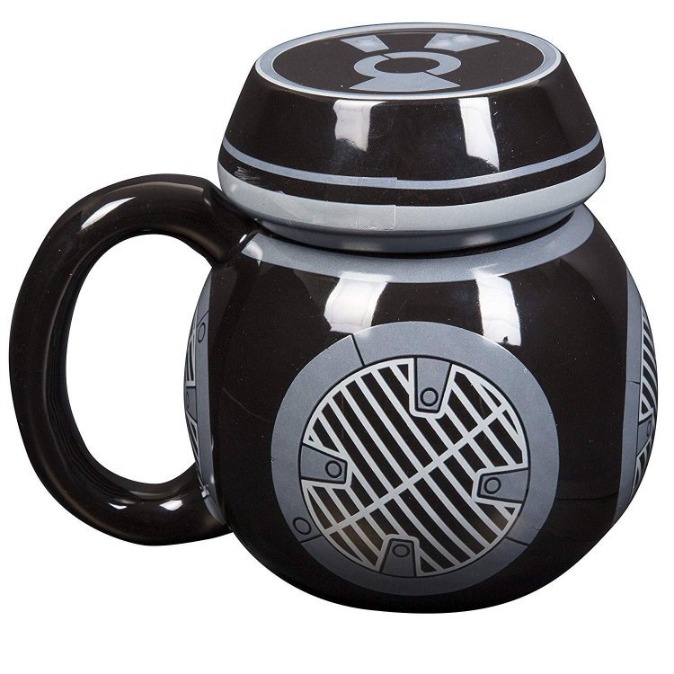 Чашка Star Wars - The Last Jedi - BB-9E Ceramic Sculpted Mug with Lid - 16 oz Чашка Star Wars - The Last Jedi - BB-9E Ceramic Sculpted Mug with Lid - 16 oz