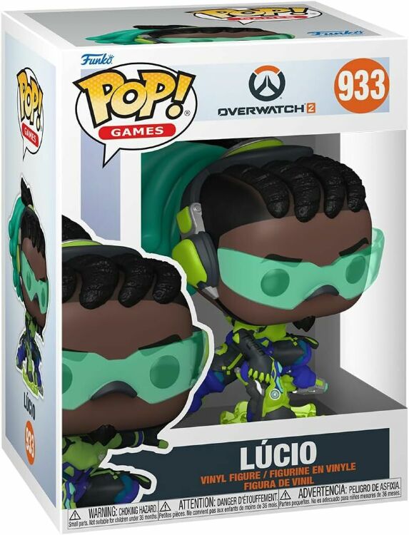Фігурка Funko Overwatch 2 Lucio фанко Овервотч Луціо 933 Фігурка Funko Overwatch 2 Lucio фанко Овервотч Луціо 933