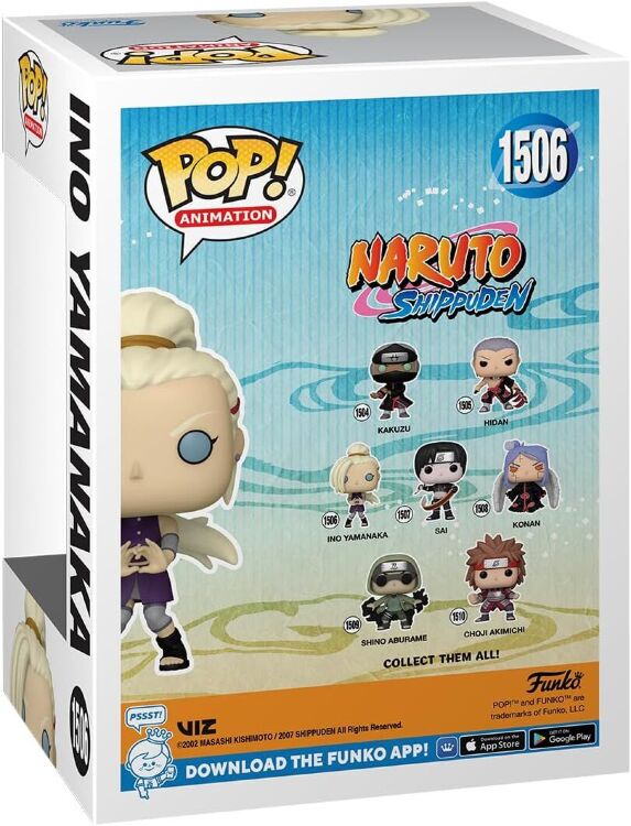 Фігурка Funko Naruto Ino Yamanaka Фанко Наруто Іно Яманака 1506 Фігурка Funko Naruto Ino Yamanaka Фанко Наруто Іно Яманака 1506