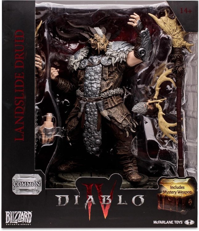 Фігурка McFarlane Diablo IV Landslide Druid Common Figure Діабло Друїд 20 см. Фігурка McFarlane Diablo IV Landslide Druid Common Figure Діабло Друїд 20 см.