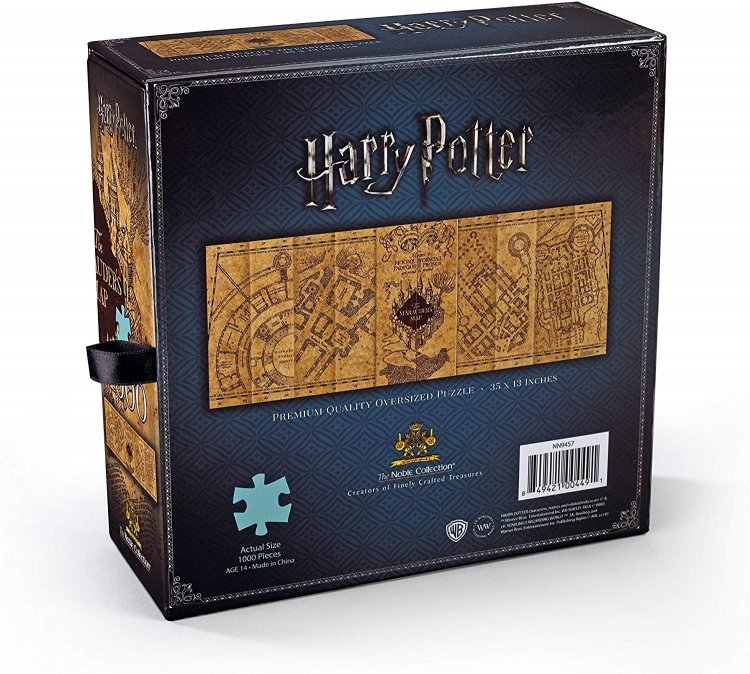 Пазл Гарри Поттер The Noble Collection Harry Potter Marauders Map Puzzle (1000-Piece) Пазл Гарри Поттер The Noble Collection Harry Potter Marauders Map Puzzle (1000-Piece)
