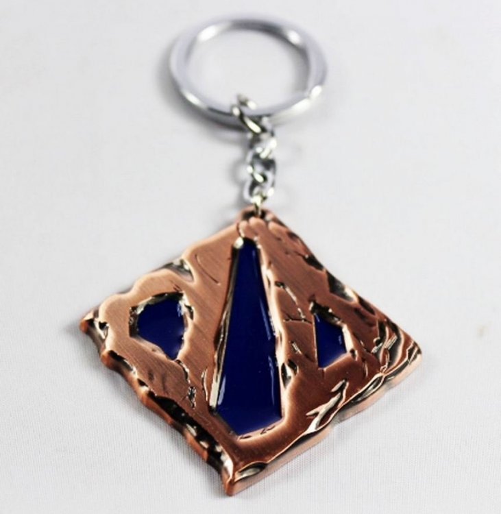 Брелок   DOTA 2  Logo металл №2