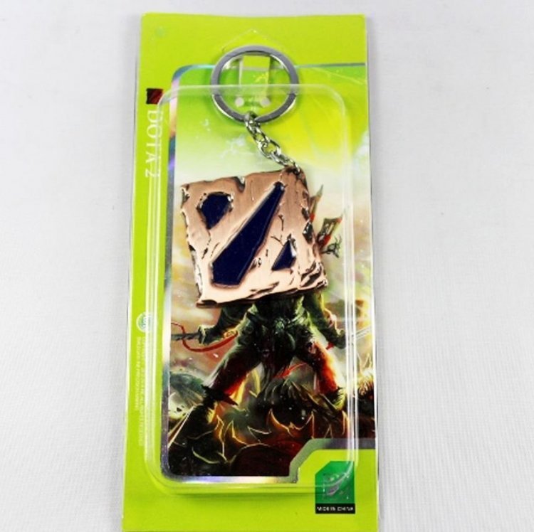 Брелок   DOTA 2  Logo металл №2