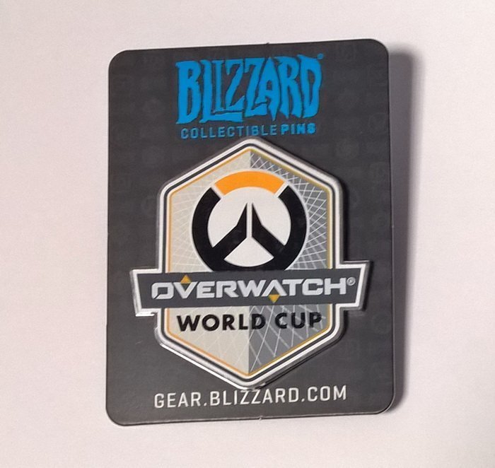 Значок 2017 Blizzcon - Overwatch World Cup Pin Значок 2017 Blizzcon - Overwatch World Cup Pin