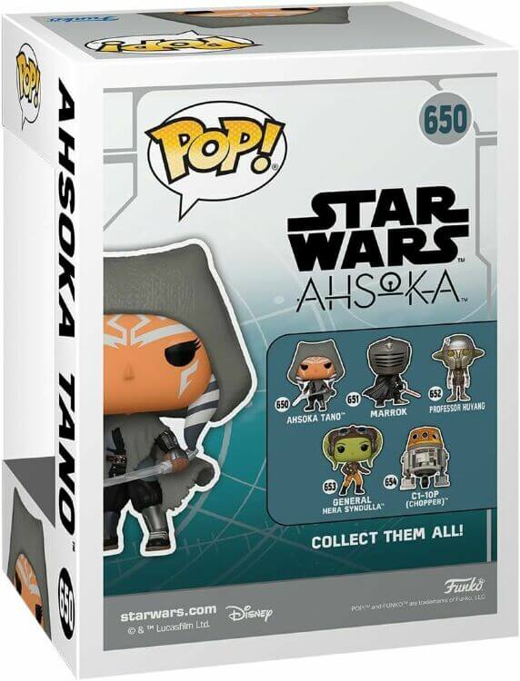 Фігурка Funko Star Wars Ahsoka Tano with Dual Lightsabers Зіркові війни фанко Асока Тано 650 Фігурка Funko Star Wars Ahsoka Tano with Dual Lightsabers Зіркові війни фанко Асока Тано 650