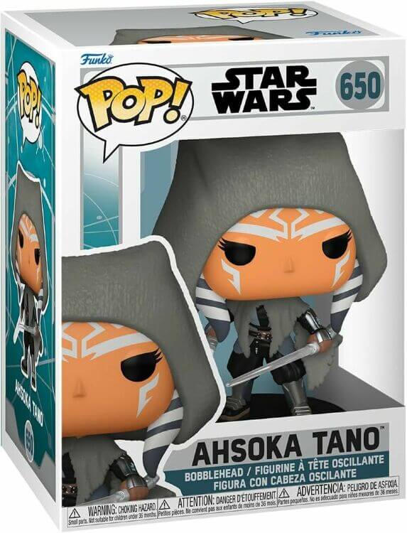 Фігурка Funko Star Wars Ahsoka Tano with Dual Lightsabers Зіркові війни фанко Асока Тано 650 Фігурка Funko Star Wars Ahsoka Tano with Dual Lightsabers Зіркові війни фанко Асока Тано 650