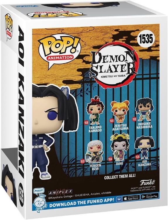 Фігурка Funko Demon Slayer Aoi Kanzaki Фанко Аой Канзакі Клинок, що розсікає демонів 1535 Фігурка Funko Demon Slayer Aoi Kanzaki Фанко Аой Канзакі Клинок, що розсікає демонів 1535