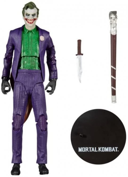 Фигурка McFarlane Toys Mortal Kombat: The Joker 7" Action Figure Джокер Фигурка McFarlane Toys Mortal Kombat: The Joker 7" Action Figure Джокер