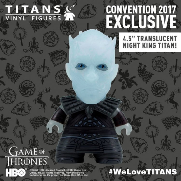 Фігурка Game of Thrones Titans Exclusive 4.5 "Night King Translucent Figure Фігурка Game of Thrones Titans Exclusive 4.5 "Night King Translucent Figure
