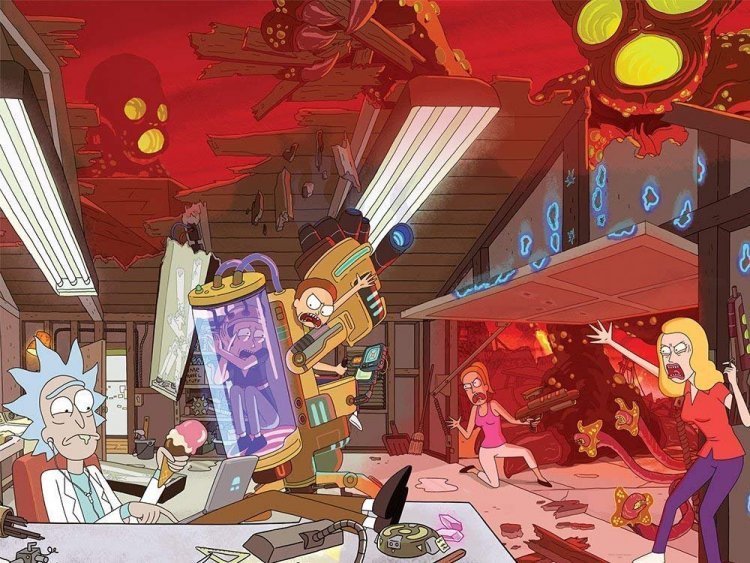 Пазл Рік і Морті Rick and Morty Puzzle (550 Piece) Пазл Рік і Морті Rick and Morty Puzzle (550 Piece)