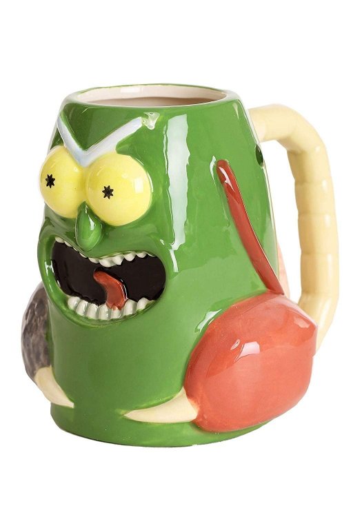 Чашка Рік і Морті - Pickle Rick 3D Sculpted Mug Чашка Рік і Морті - Pickle Rick 3D Sculpted Mug