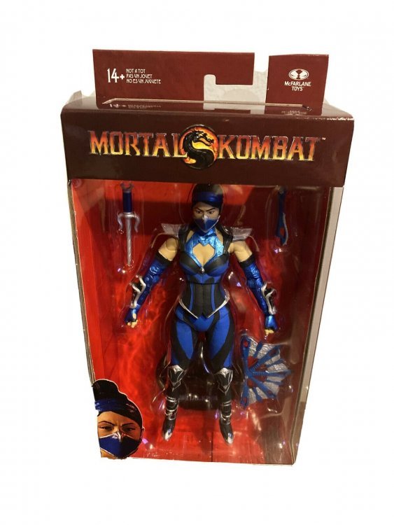 Фигурка Mortal Kombat McFarlane Toys Kitana Action Figure Фигурка Mortal Kombat McFarlane Toys Kitana Action Figure