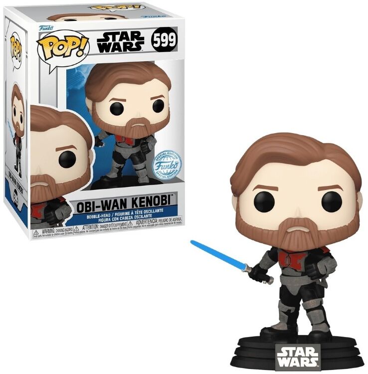 Фигурка Funko Star Wars: OBI-Wan Kenobi Mandalorian Armor Фанко Оби Ван Кеноби Exclusive 599