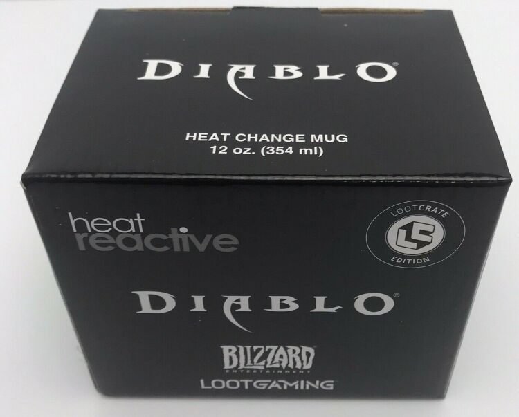 Чашка Diablo Heat Color Changing LootGaming Mug Blizzard