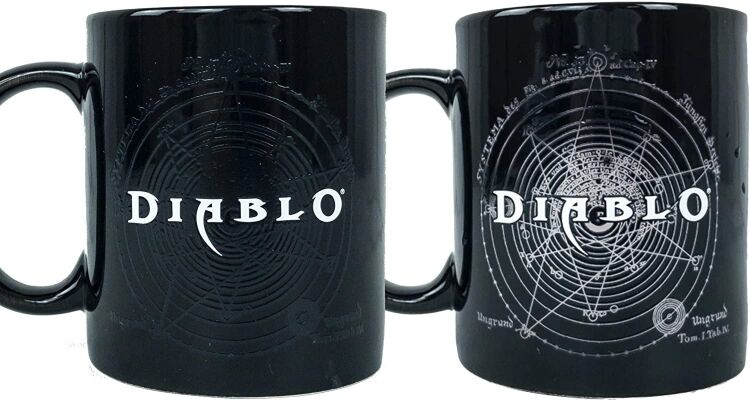 Чашка Diablo Heat Color Changing LootGaming Mug Blizzard