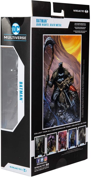 Фигурка McFarlane DC Multiverse Batman: Бэтмен Death Metal Batman Action Figure Фигурка McFarlane DC Multiverse Batman: Бэтмен Death Metal Batman Action Figure