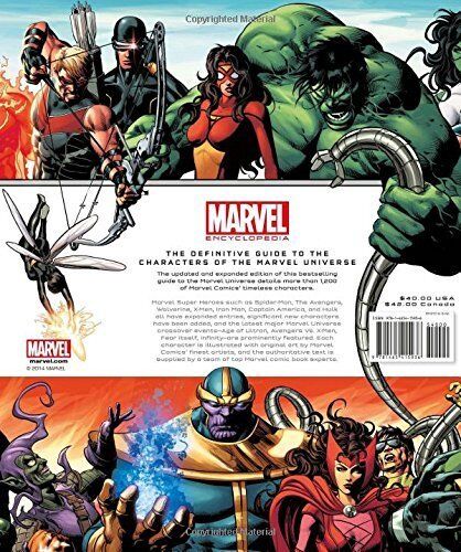 Книга Marvel Encyclopedia - Марвел Энциклопедия (Твёрдый переплёт) Eng