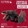 Фігурка Game of Thrones Titans Exclusive 4.5 "Drogon Glow in the Dark Figure Фігурка Game of Thrones Titans Exclusive 4.5 "Drogon Glow in the Dark Figure