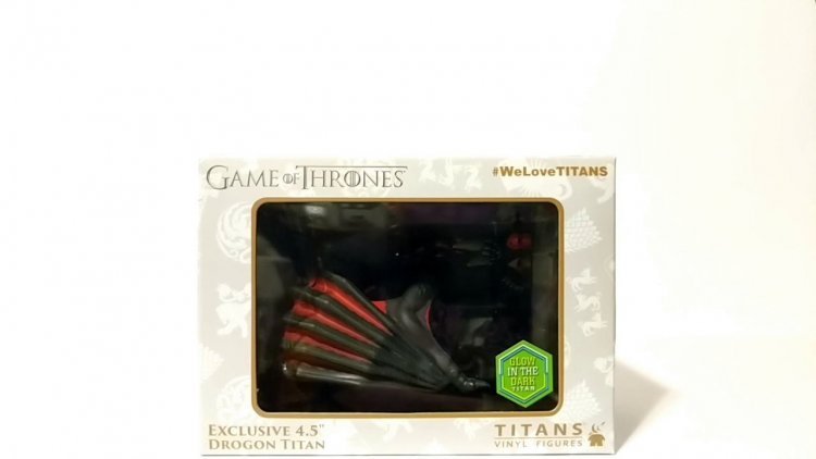 Фігурка Game of Thrones Titans Exclusive 4.5 "Drogon Glow in the Dark Figure Фігурка Game of Thrones Titans Exclusive 4.5 "Drogon Glow in the Dark Figure
