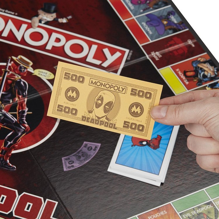 Монополия настольная игра Дэдпул Monopoly Game: Marvel Deadpool Edition Монополия настольная игра Дэдпул Monopoly Game: Marvel Deadpool Edition