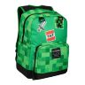 Рюкзак Майнкрафт Minecraft Survival Badges Kids Backpack (Green, 17") School Рюкзак Майнкрафт Minecraft Survival Badges Kids Backpack (Green, 17") School