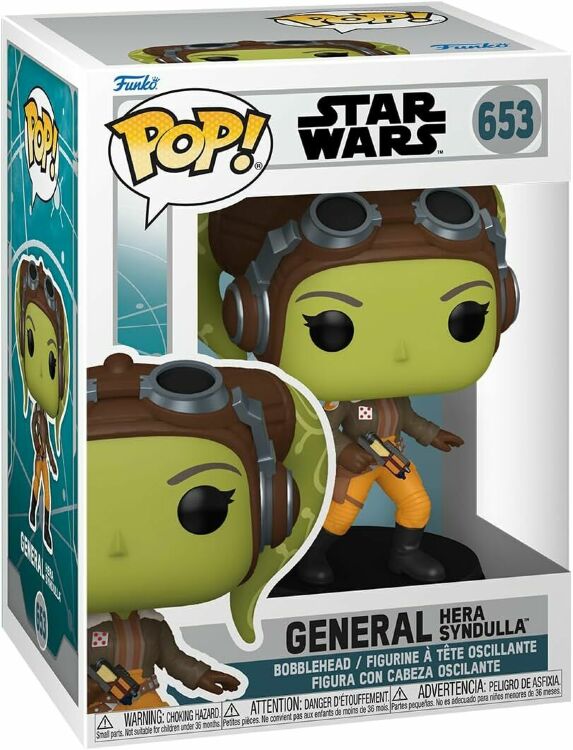 Фігурка Funko Star Wars General Hera Syndulla Зіркові війни фанко Генерал Гера Сіндалла 653 Фігурка Funko Star Wars General Hera Syndulla Зіркові війни фанко Генерал Гера Сіндалла 653