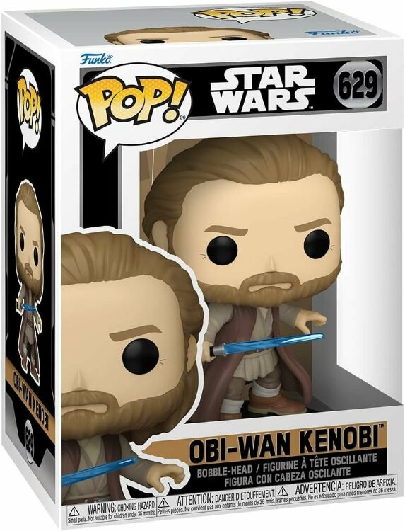 Фігурка Funko Star Wars OBI-Wan Kenobi фанко Обіван Кенобі 629 (примят. коробка) Фігурка Funko Star Wars OBI-Wan Kenobi фанко Обіван Кенобі 629 (примят. коробка)