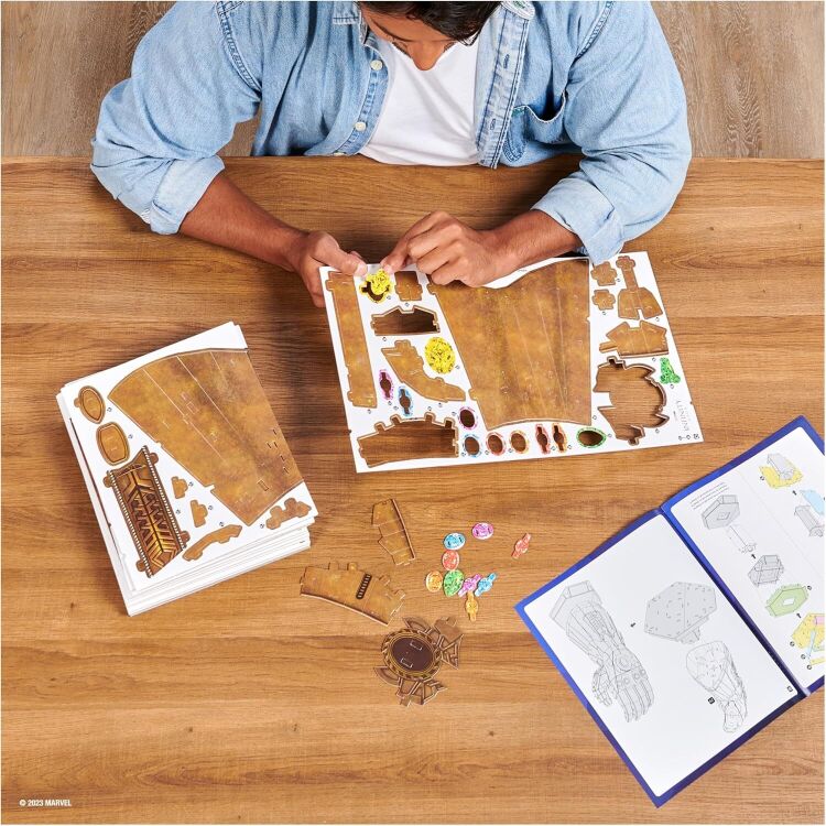 Пазл 4D Build Marvel Infinity Gauntlet puzzle 3D картон Перчатка бесконечности 142 шт. Пазл 4D Build Marvel Infinity Gauntlet puzzle 3D картон Перчатка бесконечности 142 шт.