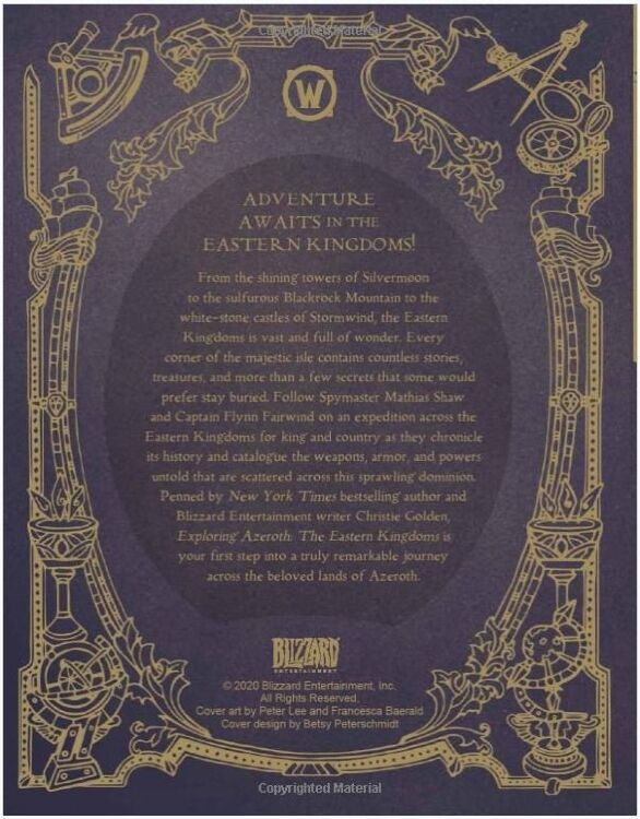 Книга World of Warcraft: Exploring Azeroth: The Eastern Kingdoms Imitation Leather Book