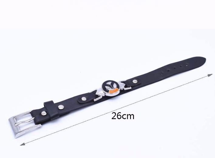 Браслет Overwatch Logo шкіра + Metal