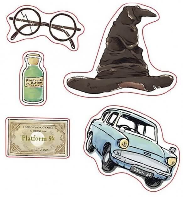 Наклейки ABYstyle Harry Potter Magical Objects 2 (Гаррі Поттер) Магічні речі Наклейки ABYstyle Harry Potter Magical Objects 2 (Гаррі Поттер) Магічні речі