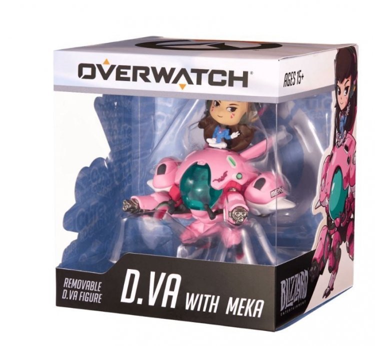 Мини фигурка Cute But Deadly D.Va and MEKA Figure