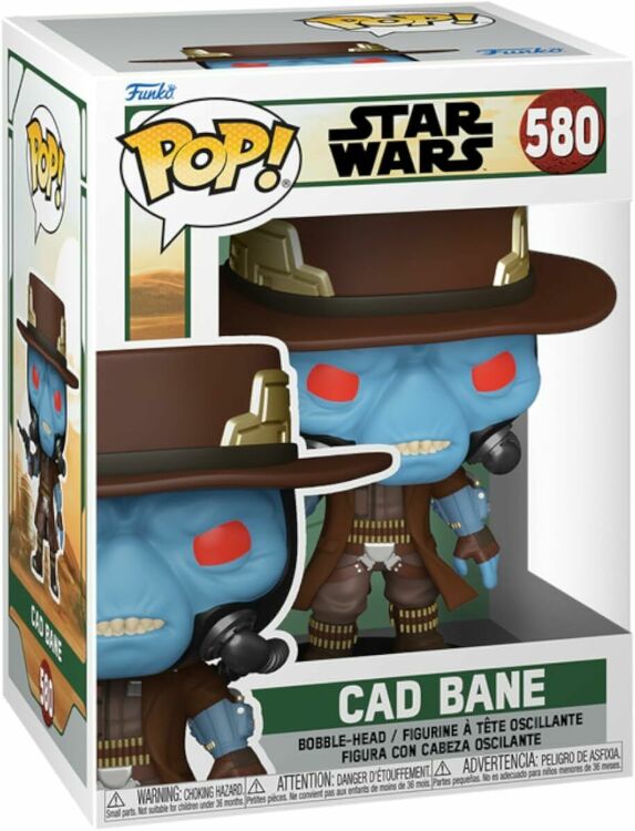 Фігурка Funko Star Wars Cad Bane Зіркові війни фанко Кед Бейн 580 Фігурка Funko Star Wars Cad Bane Зіркові війни фанко Кед Бейн 580