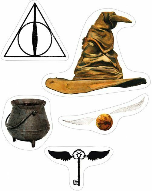 Наклейки ABYstyle Harry Potter Magical Objects 2 страницы (Гарри Поттер)  Наклейки ABYstyle Harry Potter Magical Objects 2 страницы (Гарри Поттер)