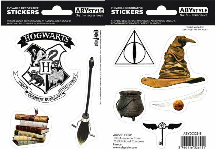 Наклейки ABYstyle Harry Potter Magical Objects 2 страницы (Гарри Поттер)  Наклейки ABYstyle Harry Potter Magical Objects 2 страницы (Гарри Поттер)