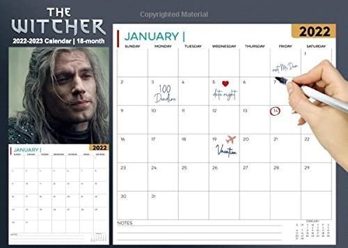 Календарь The Witcher Calendar 2022-2023: The Witcher OFFICIAL Calendar Planner  Календарь The Witcher Calendar 2022-2023: The Witcher OFFICIAL Calendar Planner